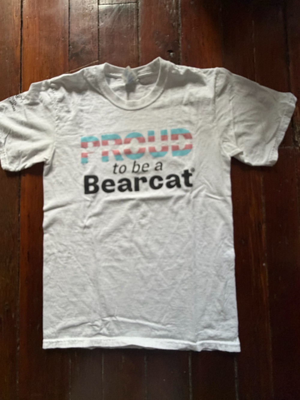 University of Cincinnati UC Transgender "Proud to be a Bearcat" Graphic Tee